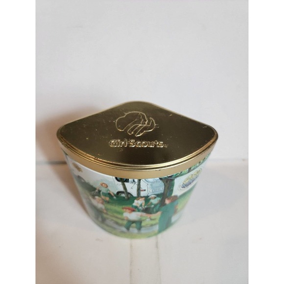 Y2K 2006 Girl Scout Promise Cookie Tin 2nd in Series - Picture 5 of 6